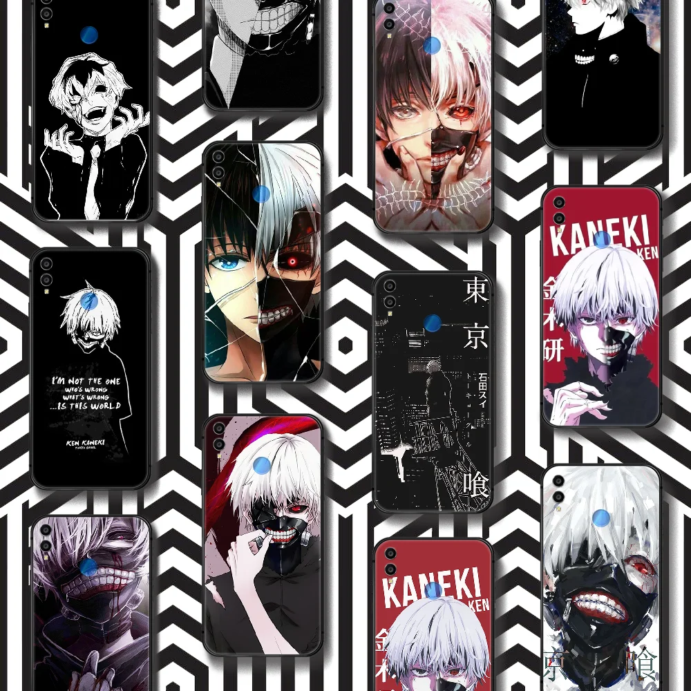 Чехол для телефона с аниме Токийский Гуль чехол Корпус HUAWEI Honor 7a 8s 8a 8x9 9x10 20 i Lite Pro