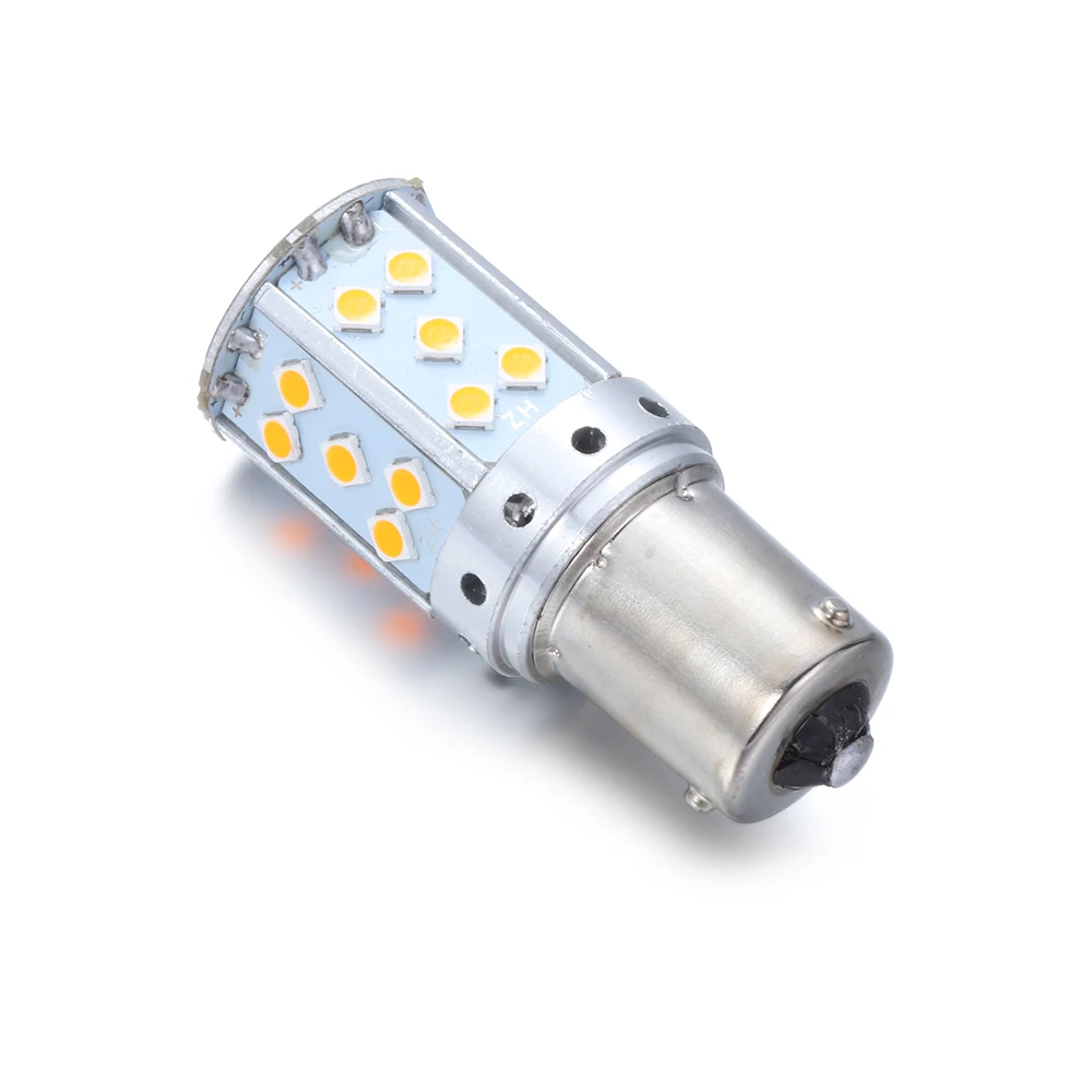 1156 BA15S BAU15S PY21W T20 7440 3030 35SMD Canbus Бесплатная светодиодный ная лампа автомобильная