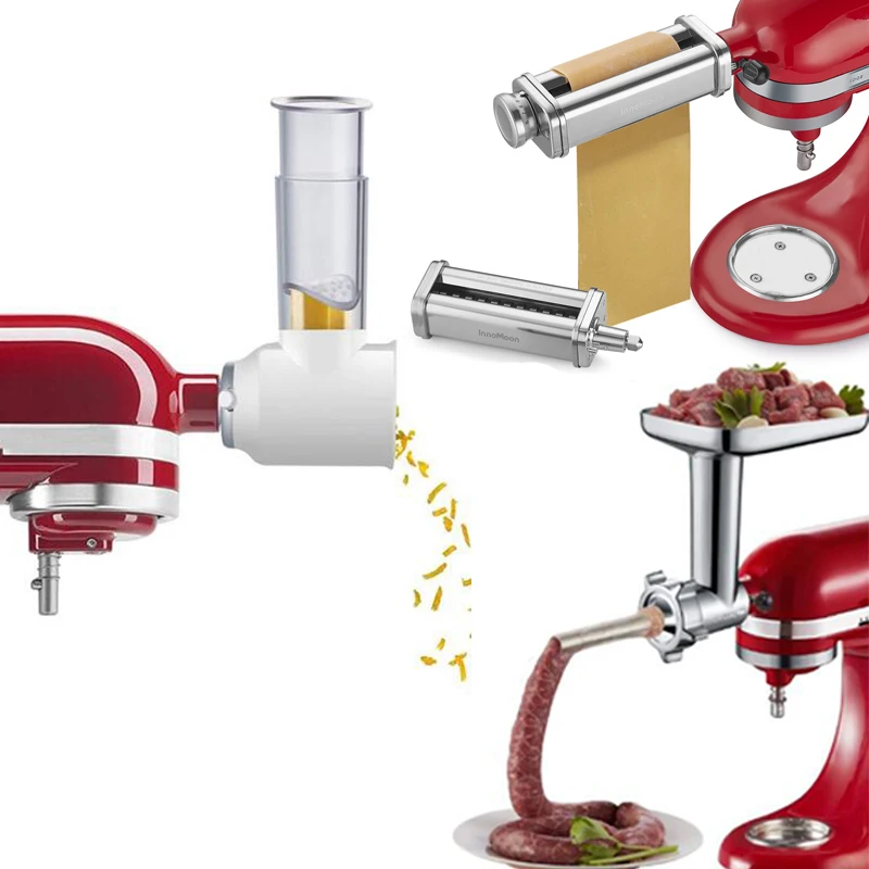 KitchenAid  3-piece pasta oven set accessories and meat grin