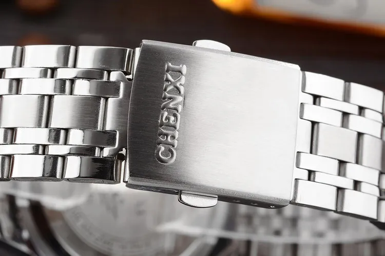 

CHENXI Brand Relogio Feminino Date Day Clock Female Watches Fashion Steel Watch Ladies Unique Small Dial Quart Women Wristwatch