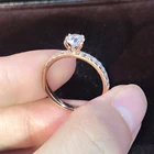 Высокое качество Серебряный Цвет Стразы инкрустированные женские кольца свадебный подарок обручальное кольцо для женщин Бесплатная доставка