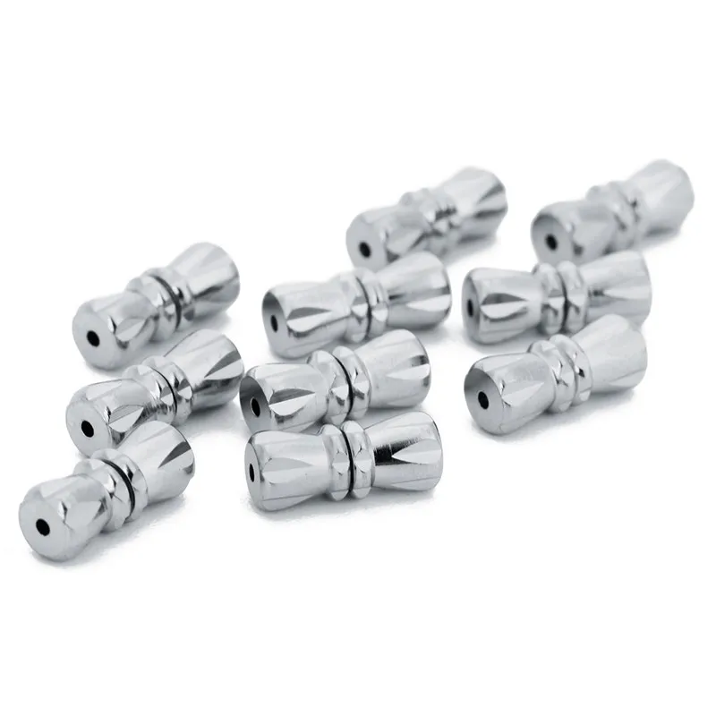 Хромированные застежки для бижутерии браслетов ожерелий 30 шт./партия