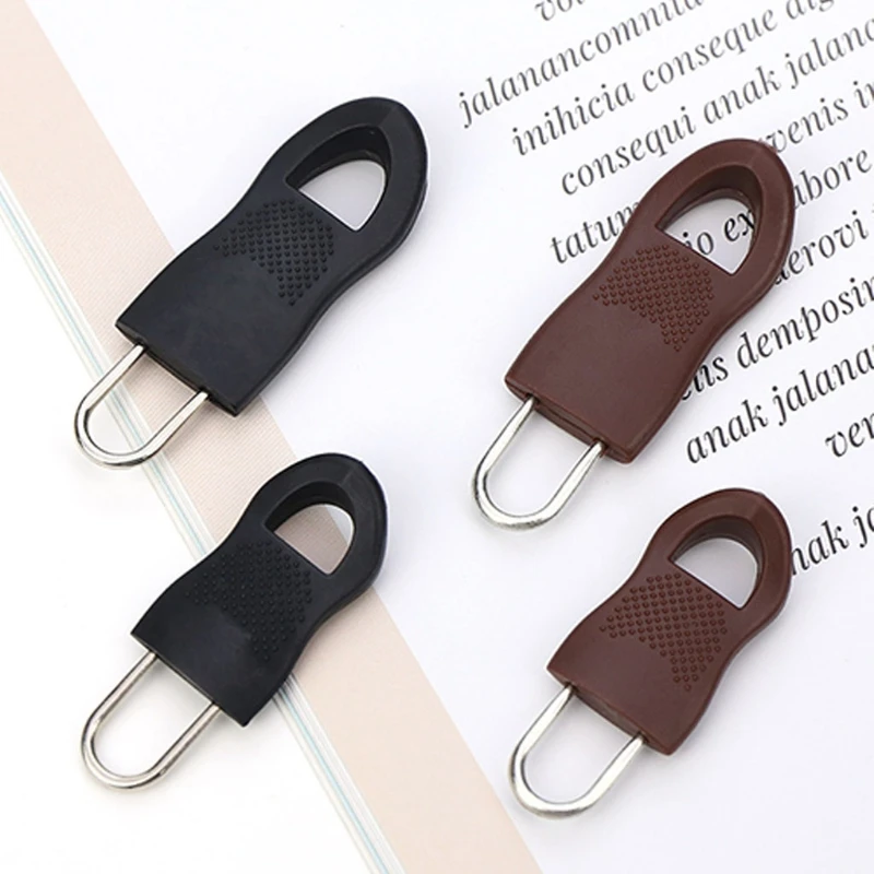 

Zipper Pulls Tab Replacement Luggage Zipper Pull Extension Backpack Zippers Tags Handle Mend Fixer Repair for Suitcase