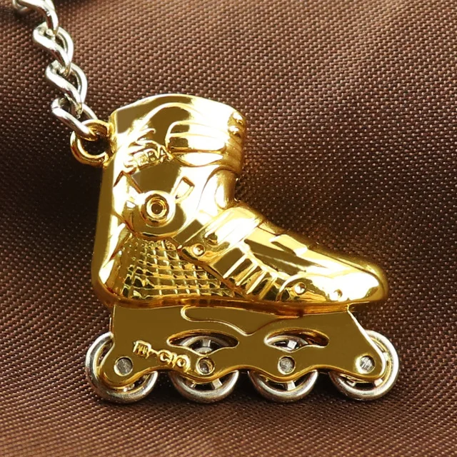 

New Fashion Skate Key Chain Men Women Roller Skate KeyChain Skating Car Key Ring Party Start Business Charm Gift Jewelry