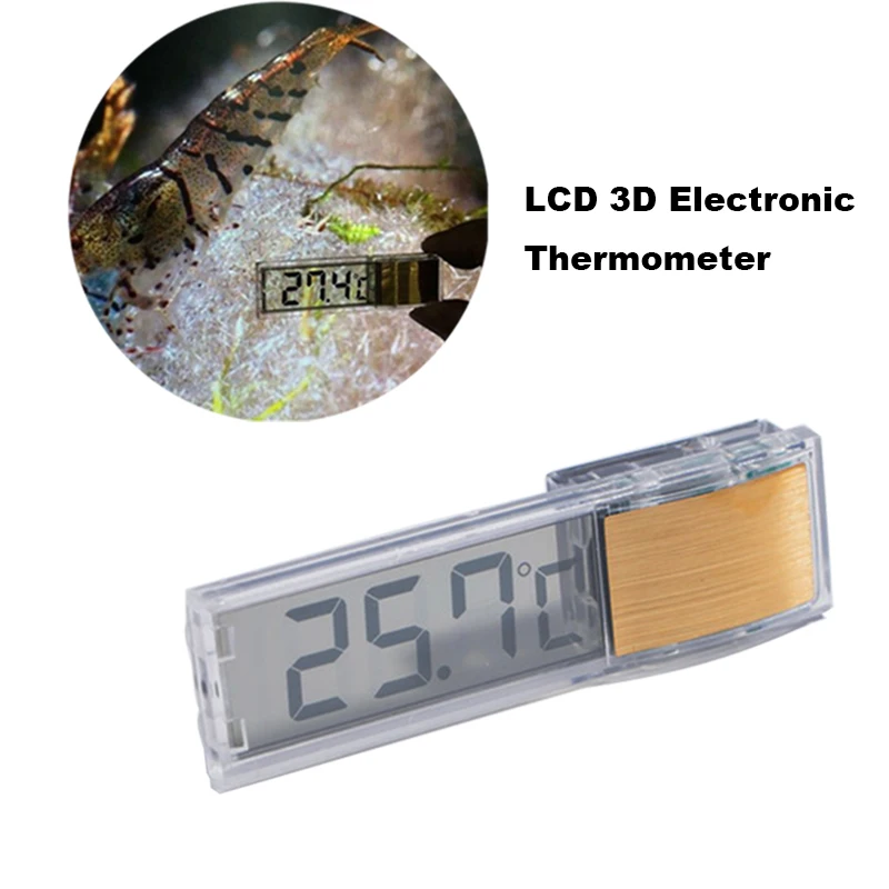 1 шт. цифровой термометр для аквариума с ЖК-дисплеем | Дом и сад