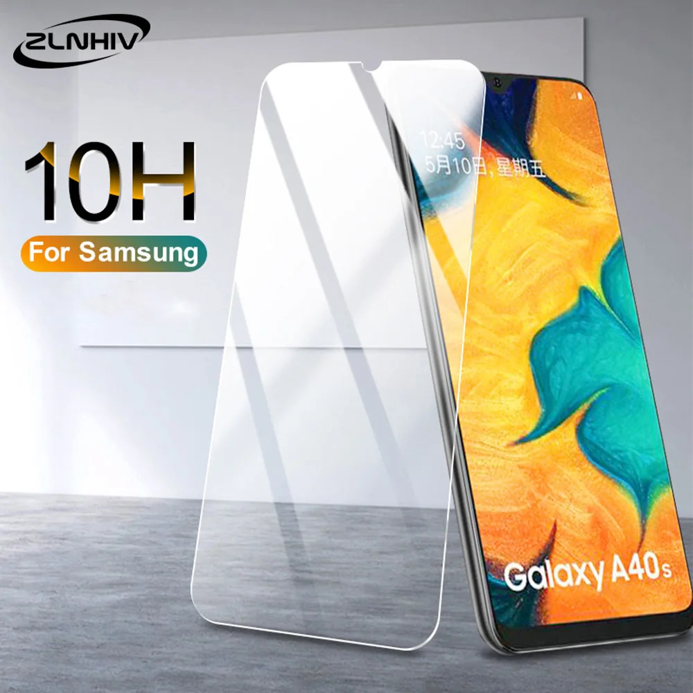 Zlnвич для samsaung galaxy A10 A20 A30 A40 A50 A60 A70 закаленное стекло Защита экрана телефона A80 A90
