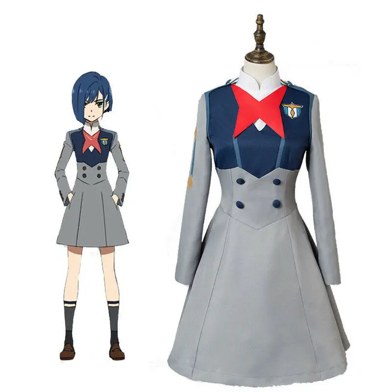 

Карнавальный костюм Darling In The Franxx 02 Zero Two вечерние парики аксессуары для косплея головные уборы аниме школьная форма