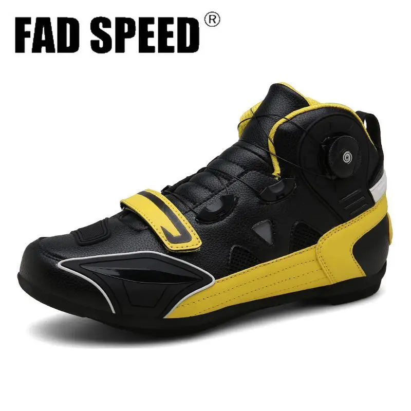 

Обувь для велоспорта, обувь для горного велосипеда, пара ботинок для верховой езды, дышащая Нескользящая мотоциклетная обувь для внедорожн...