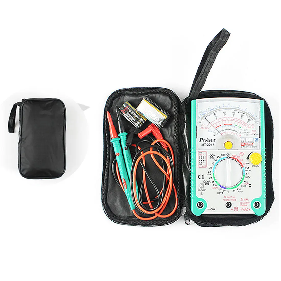 

Multimeter Storage Bag Black Cloth Toolkit Pouch Tool Bag UT Durable Waterproof Shockproof Soft Case