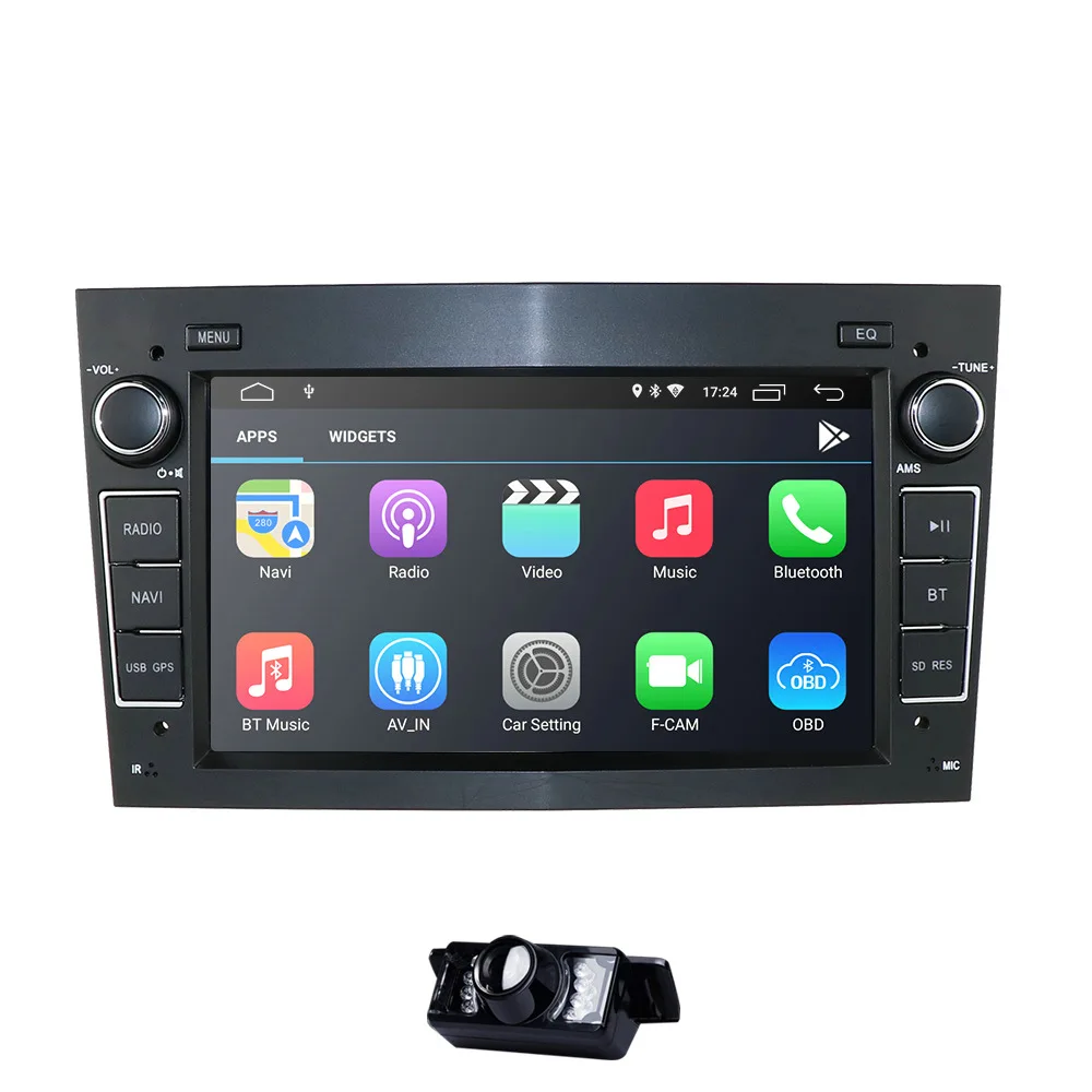 Hizpo android 9,0 автомобильный dvd для Opel Vauxhall Astra Meriva Vectra Antara Zafira Corsa Agila gps радио видео WIFI мультимедийный проигрыватель