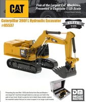 new caterpillar 1125 scale cat 390f l hydraulic excavator elite series by dm diecast master for collection gift 85537