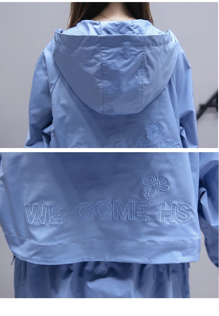 Весна и осень Новый длинный абзац свободный большой размер талия