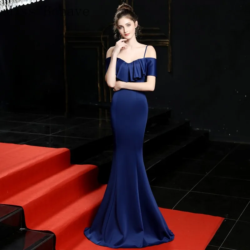 Женское вечернее платье Русалка DD JYOY простое дизайнерское с уникальным вырезом и