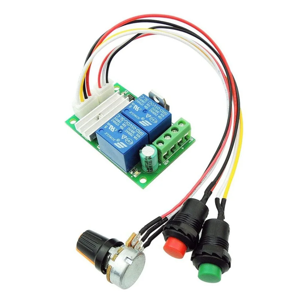 ШИМ контроллер скорости двигателя постоянного тока Регулируемый реверсивный