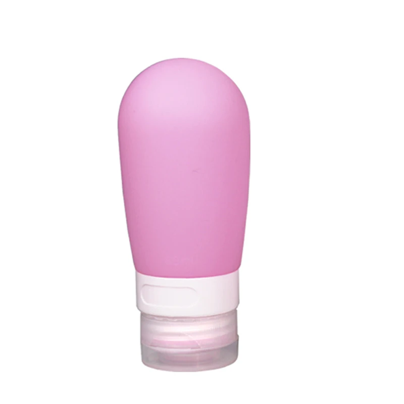 Портативная силиконовая многоразовая бутылка пустые дорожные косметические