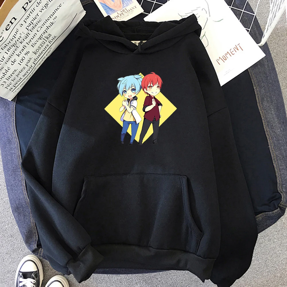 

Hot Anime Assassination Classroom Hoodie Women Manga Harajuku Koro Sensei Hoodies Woman Funny Sweatshirt Pullovers Nagisa Hoody