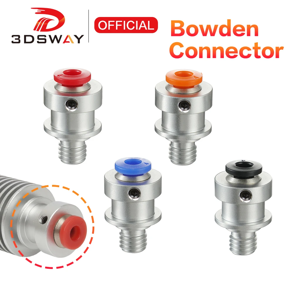3DSWAY деталь 3D-принтера E3D V6 BP6 Hotend пневматический Фиттинг цанговый соединитель Bowden