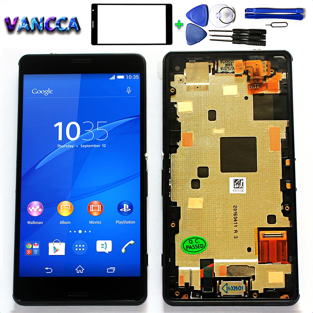 Для Sony 4 6 дюймов ЖК дисплей для Xperia Z3 компактный D5803 D5833 дигитайзер сенсор мини
