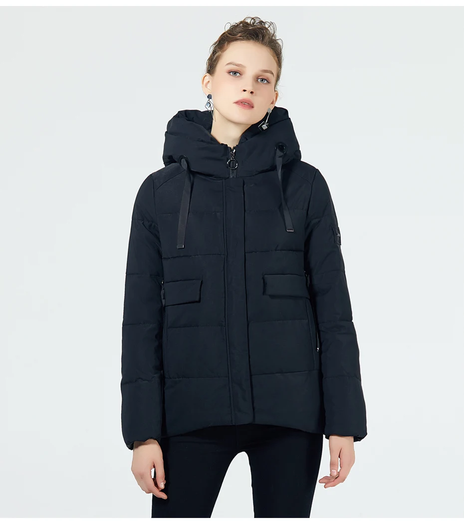 GASMAN/ новые зимние женские куртки короткий теплый пуховик с капюшоном женское теплое пальто для девочек женская парка мода