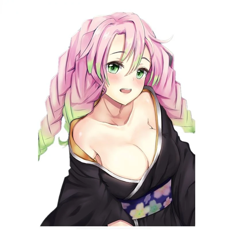 

3D Poster Cartoon Anime Car Hood Sticker Sexy Girls Decal Paint Scratch Occlusion Sunscreen Waterproof Bumper Sticker Kk13*10cm