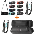 Новейший мягкий силиконовый чехол-накладка + жесткий чехол из ЭВА, дорожная переноска, сумка для хранения на молнии для JBL Charge 5 Charge5, Bluetooth-динамик