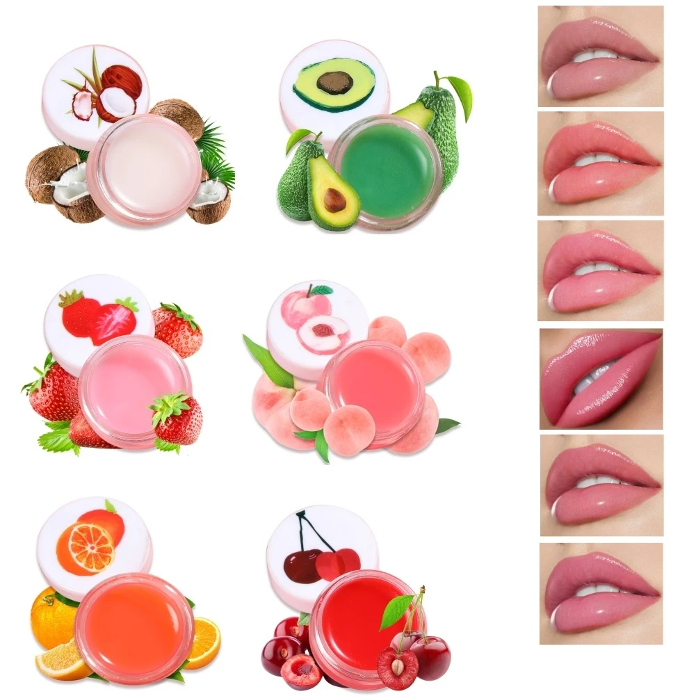 

1Pcs Lip Balm Moisturizing Lip Film Lipstick Moisturizing Primer Fruit Lip Balm