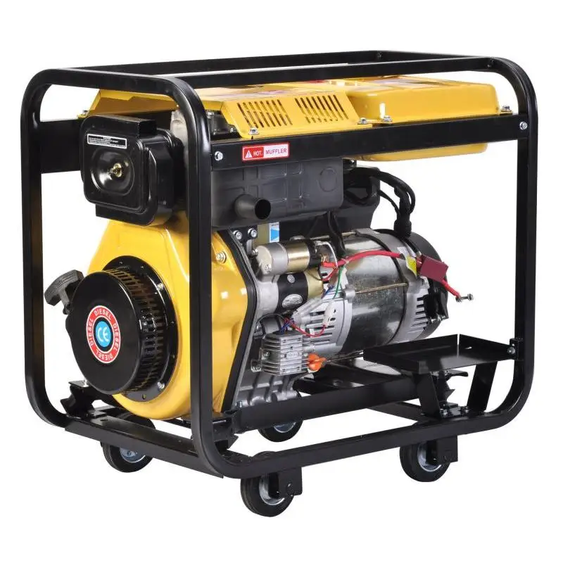 

Low price 5.5kw/7kva portable home open diesel generator price