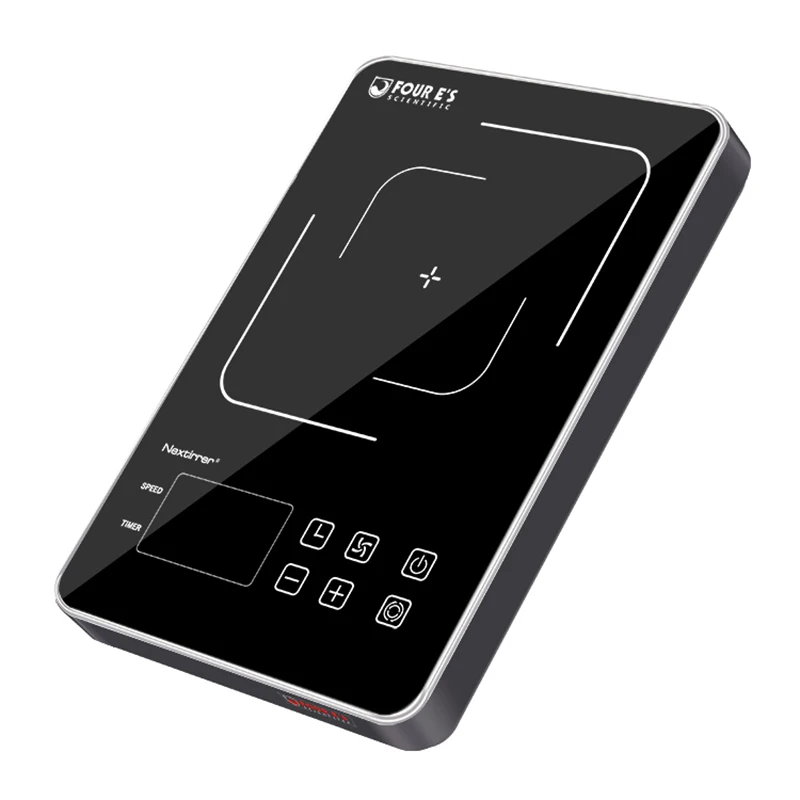 Cena 5 Cal LED Cyfrowy Mieszadło Magnetyczne 1500rpm Przemysłowe Szkło Hartowane Mieszadło Magnetyczne