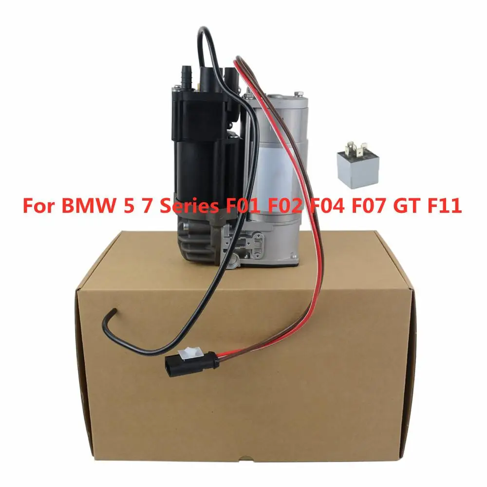 

AP03 Air Suspension Compressor Pump +Relay 37206789450 For BMW 5 7 Series F01 F02 F04 F07 F11 F11N GT F07 520d 530d 535i