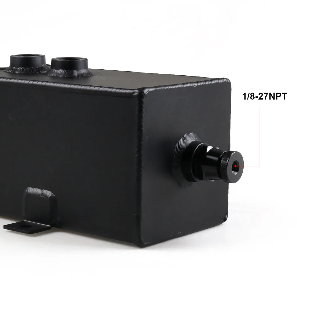 Гоночный алюминиевый УНИВЕРСАЛЬНЫЙ маслоуловитель 3 л бак с дыхательным и