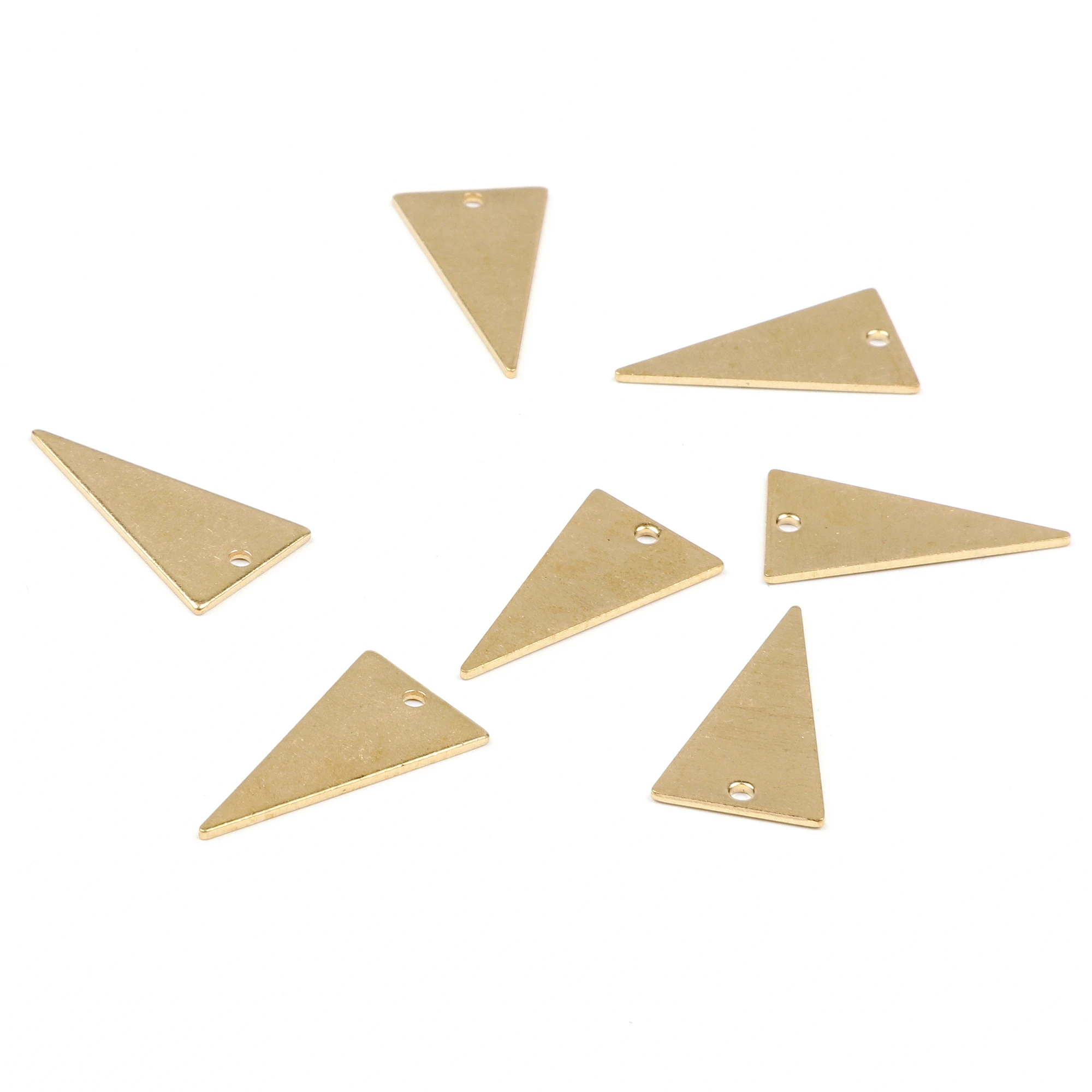 Латунь в виде геометрических фигур незакалённая медь вышитые бисером серьги