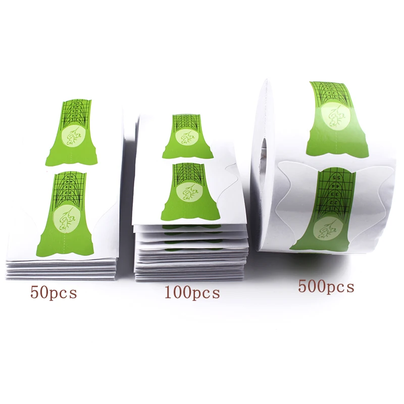 50/100/500 шт. формы для наращивания ногтей|Форма ногтей| |