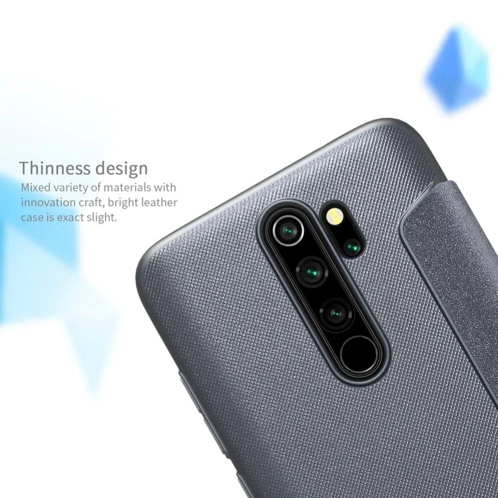 Чехол для xiaomi redmi note 8, чехол для redmi note 7/7 s/7 Pro/8 Pro, чехол для redmi k20 Pro redmi 7/4, чехол NILLKIN, блестящий чехол-книжка из искусственной кожи