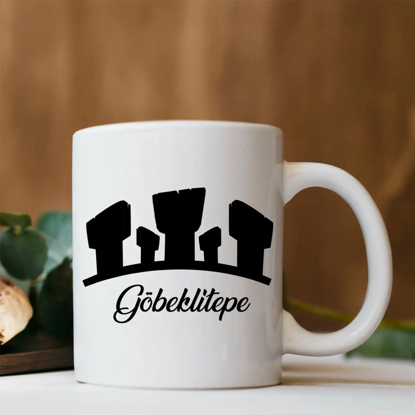 

Personalized Gbeklitepe Themed White Mug