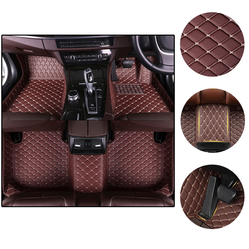 Автомобильные коврики для правой руки вождения Jeep Wrangler 2004 2010 2009 2008 2007 2006 2005