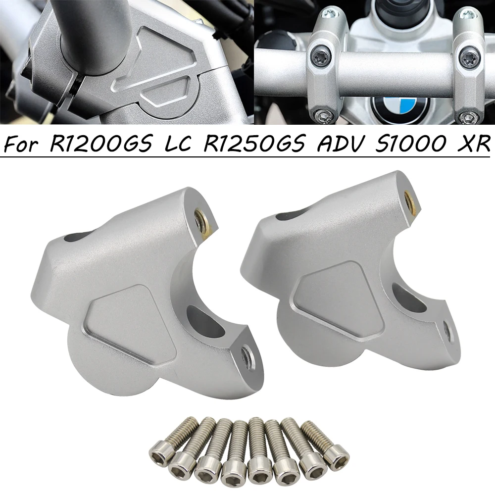 

For BMW R1200GS R1250GS LC ADV Riser handlebar lifting clamp GS 1200 1250GS LC Adventure S1000 XR handlebar heightening code