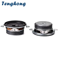 tenghong 2pcs 50mm full range speaker 4ohm 3w portable audio bluetooth speaker unit round angled bubble speaker for home theater