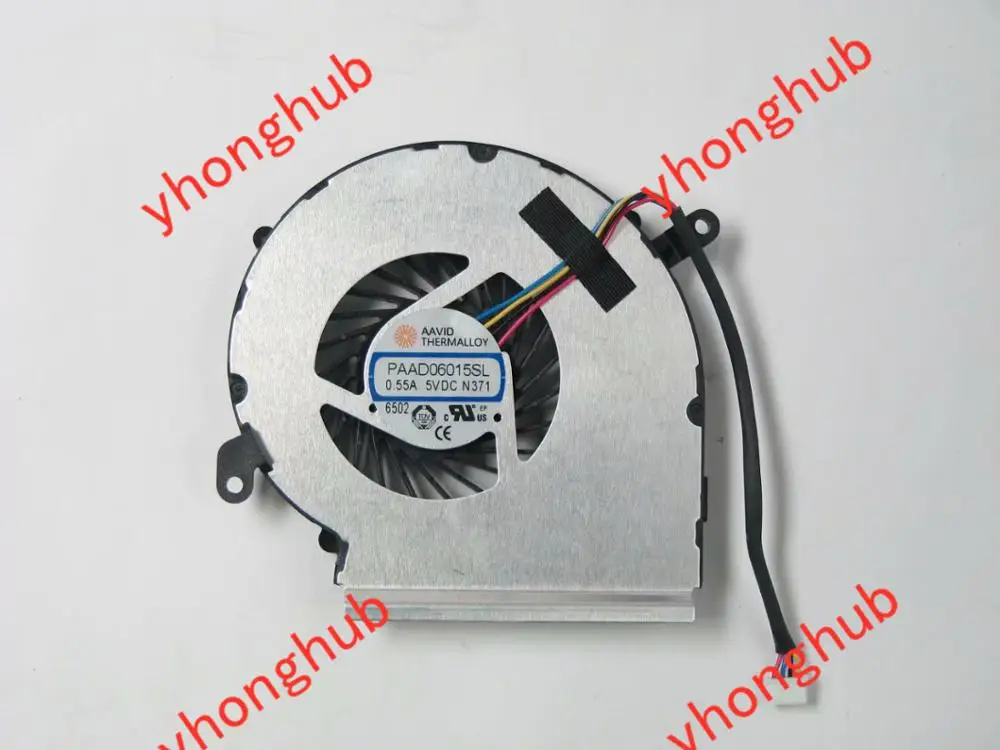 AAVID PAAD06015SL N371 GE72 серверный охлаждающий вентилятор DC5V 0.55A 3-проводной