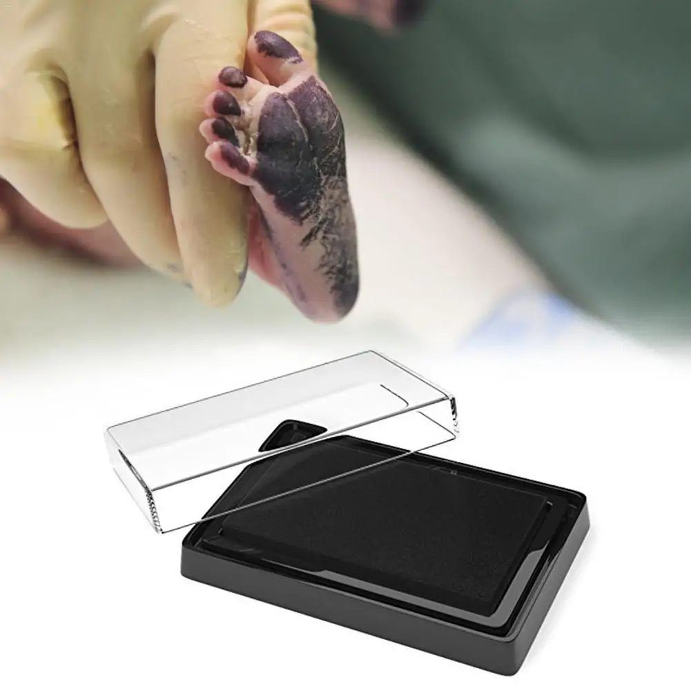 

Baby Hand And Foot Ink Souvenir Baby Hundred Days Gift Security Ink Baby Hand And Foot Print Growth Memorial normal