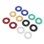 Кольцо для акупрессуры на палец с шипами, 1212 шт., игрушка для детей и взрослых, бесшумный Массажер для снятия стресса, помогает с фокусом, СДВГ