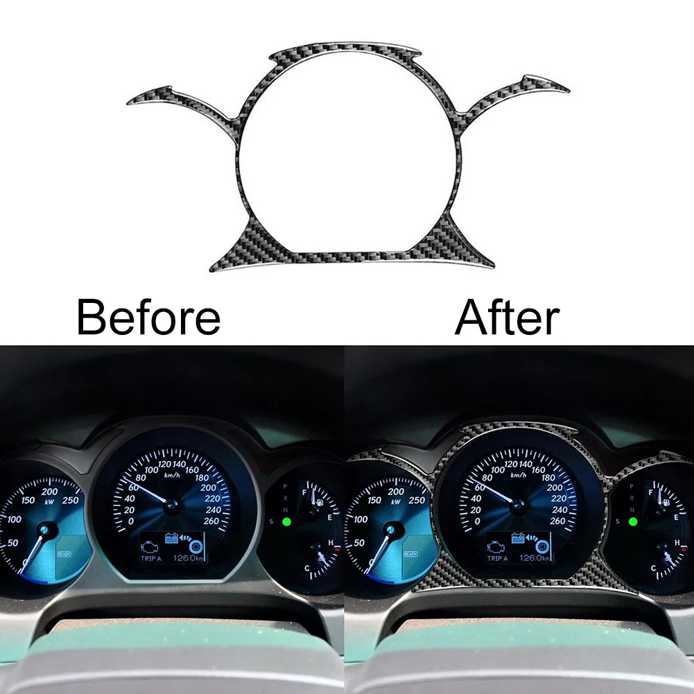 

Наклейки на спидометр из углеродного волокна для Lexus GS 2006-2011, декоративные наклейки, водонепроницаемые, устойчивые к высоким температурам, а...