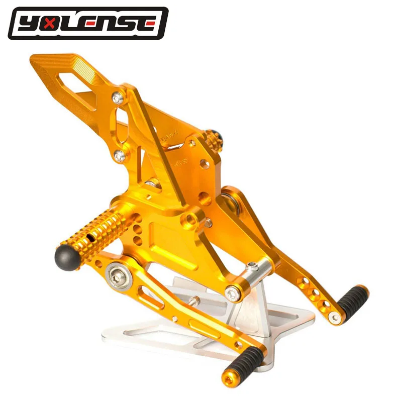 

For YAMAHA MT-07 MT07 FZ-07 FZ 07 2014-2017 Motorcycle Accessories CNC Aluminum Footrest Rear Sets Adjustable Rearset Foot Pegs