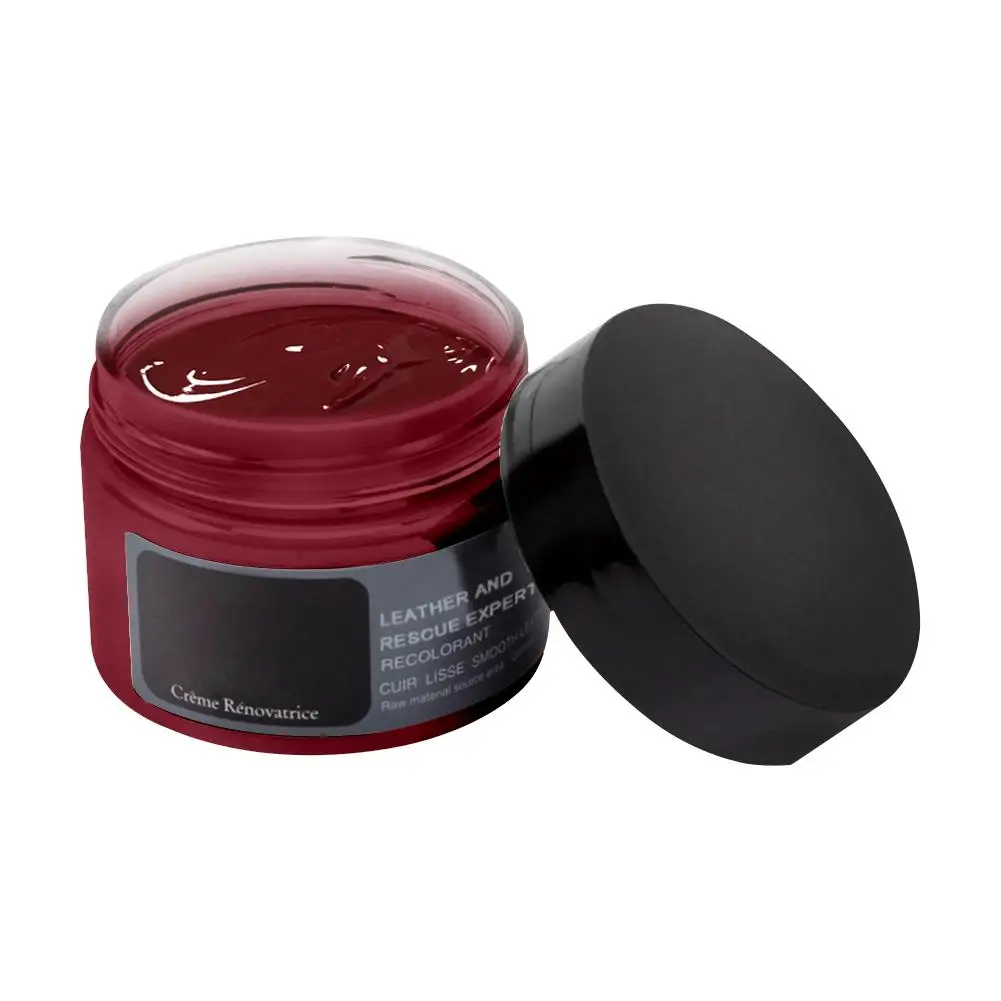 Wine red Цветная Палитра крем для обуви кожаный польский краситель кожа пятен воск обувь лак для сумки обувь диван мебель - Color: Wine red