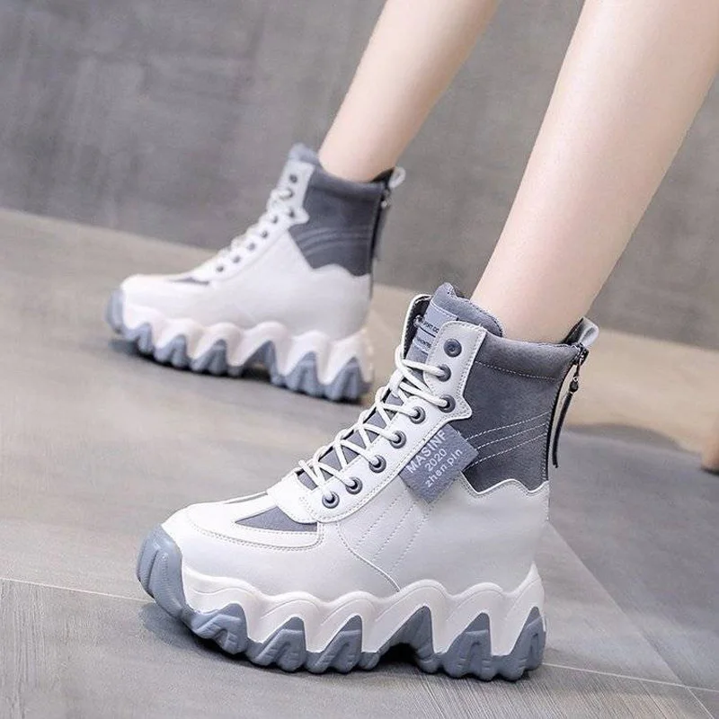 

Women's Sneakers Sports Shoes Platform Fashion Running High Top Casual Autumn Chunky Female Harajuku Athletic Dropshipping
