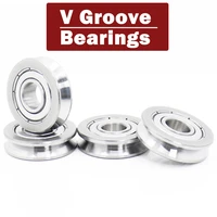 v103008 v groove sealed ball bearing 4 pcs 10308 mm pulley wheel bearings v21 v31 5v4252 5 guide track rlooer bearing