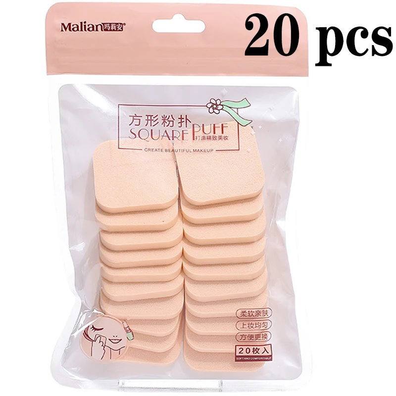 5/20 шт. Спонжик для макияжа пуховка пудры Красота Косметика лица mix Жидкая Основа BB