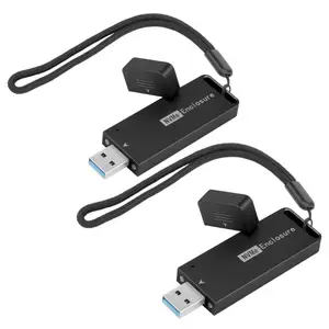 2 шт. XT-XINTE M2 к USB 3,1 адаптер корпуса M.2 USB3.1 Gen2 Type-A 1000 МБс.с чехол для NVME M.2 2230 2242 SSD внешняя коробка