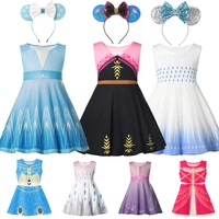 baby girls dress elsa 2 christmas party dress for girl children princess cosplay party gift costume baby kids clothes 2 3 4 5 6