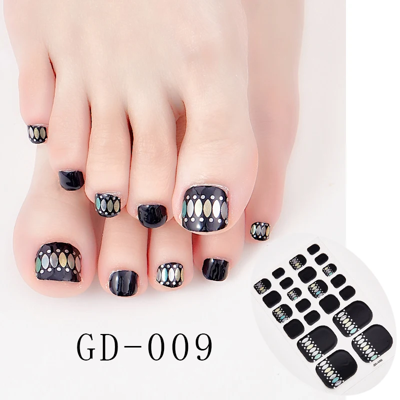 

22 Tips/Sheet Nail Tape Adesivos DIY Nail Art Stickers Minimalist Design Nail Decoration Nail Wraps DIY Nail Accesoires