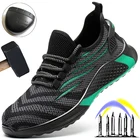 Кроссовки рабочие разрушаемые, защита от проколов, стальной носок, для мужчин и женщин, Прямая поставка